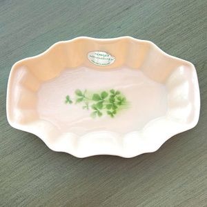 Irish Papian Donegal China Oblong Candy/soap Dish Irish Celtic Collectible